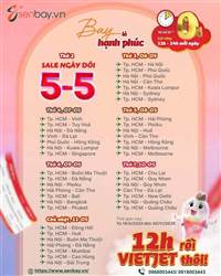 Săn vé 0Đ cực dễ với Senbay – deal hot mỗi trưa từ 12H-14H