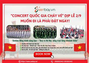 ✈️ “Muốn ‘check-in’ ở tâm điểm sự kiện lớn nhất năm? Đặt vé ra Hà Nội ngay kẻo lỡ trend!”