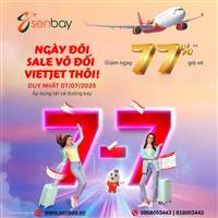 🎉 Ngày Đôi Săn Sale Vô Đối Vietjet Cùng Senbay Thôi!✈️