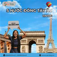 🌍 Tour Đông Tây Âu 11N10Đ: Khám Phá 5 Quốc Gia Tuyệt Đẹp Giá Tốt