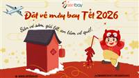 Đặt vé máy bay Tết 2026 tại Senbay Săn vé sớm, giá tốt, an tâm về quê!