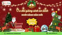 Giáng sinh rực rỡ cùng Senbay: Ưu đãi giảm đến 24% vé máy bay Bamboo Airways