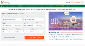 Hướng dẫn đặt vé máy bay trực tuyến tại Senbay nhanh chóng và uy tín