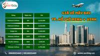 Cập nhật bảng giá vé máy bay Sài Gòn đi Vinh – Đặt chỗ nhanh chóng, uy tín qua Senbay