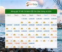 Hành trình khám phá đảo xanh: Đặt vé máy bay Côn Đảo Sài Gòn giá tốt nhất tại vé máy bay Senbay