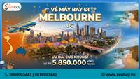 Vé máy bay đi Melbourne giá rẻ tại Senbay - Cập nhật lịch bay mới nhất