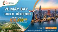 Vé máy bay Chu Lai Sài Gòn tháng 4/2026: Săn vé rẻ từ 610k tại Senbay