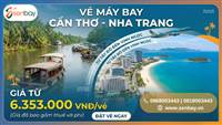 Đặt vé máy bay Cần Thơ Nha Trang Vietnam Airlines giá tốt tại Senbay