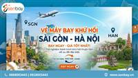 Đặt vé máy bay khứ hồi Sài Gòn Hà Nội tại Senbay: Tiết kiệm, dịch vụ đỉnh cao