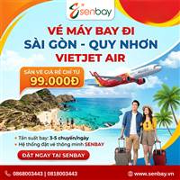 Săn Vé máy bay Sài Gòn Quy Nhơn Vietjet giá rẻ nhất tháng tại hệ thống Senbay