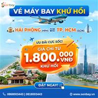 Đặt vé máy bay Hải Phòng Đà Nẵng 2 chiều tại Senbay: Hành trình kết nối hai thành phố biển