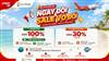SIÊU SALE NGÀY ĐÔI: VIETJET KHUYẾN MÃI ĐẾN 30% HẠNG DELUXE VÀ VÉ 0 ĐỒNG TẠI SENBAY