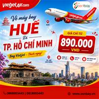 Săn deal hời vé máy bay Huế Sài Gòn tại Senbay cho chuyến công tác trọn vẹn