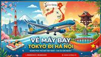 Senbay cập nhật giá vé máy bay Tokyo Hà Nội: Lịch bay đẹp, giá cạnh tranh nhất thị trường