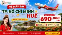 Đặt Vé Máy Bay TP. Hồ Chí Minh Huế Tại Senbay: Hành Trình Về Miền Di Sản Giá Tốt Nhất