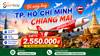 Vi vu xứ Chùa Vàng: Đặt vé máy bay Hồ Chí Minh Chiang Mai giá rẻ cùng Senbay