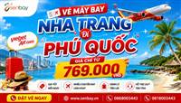 Khám Phá Hai Thiên Đường Biển: Đặt Vé Máy Bay Nha Trang Phú Quốc Ưu Đãi Lớn Tại Senbay.vn