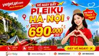 Vé máy bay Pleiku Hà Nội: Lên kế hoạch vi vu giá rẻ tại Senbay.vn