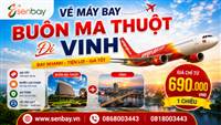 Vé máy bay Buôn Ma Thuột đi Vinh giá rẻ – Đặt ngay tại Senbay