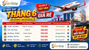 Vé máy bay tháng 6 giá rẻ bất ngờ: Hệ thống Senbay.vn tự động lọc vé giữ chỗ trong 30 giây.