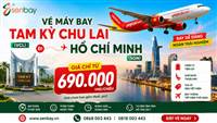 Vé máy bay Chu Lai Hồ Chí Minh tiết kiệm tối đa thời gian cho người bận rộn cùng Senbay.vn