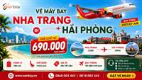 Vé máy bay Nha Trang Hải Phòng giá rẻ, giữ chỗ nhanh chóng tại hệ thống Senbay.vn
