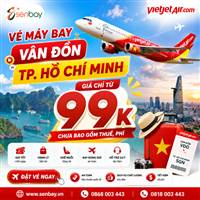 Vé máy bay Vân Đồn đi TP. Hồ Chí Minh minh bạch tại Senbay