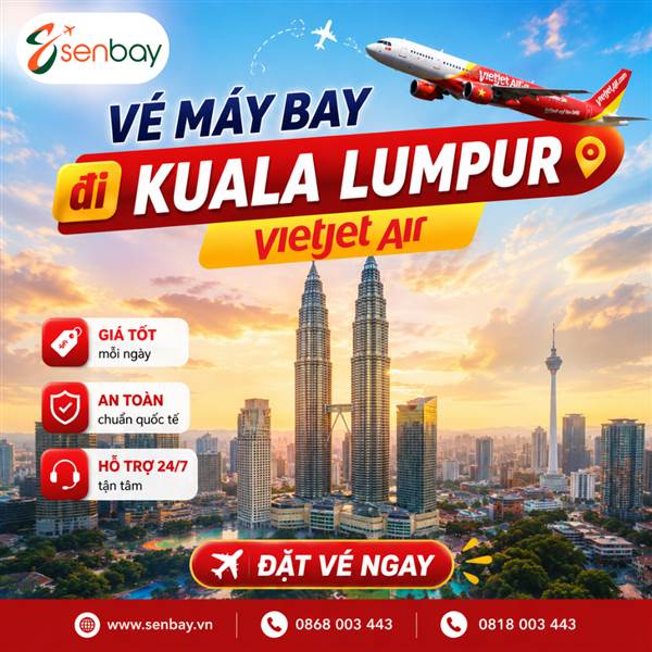 Vé máy bay đi Kuala Lumpur